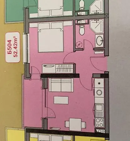 Apartment Valencia Gardens Luxury Studio Burgas Bulgarien Nesebar